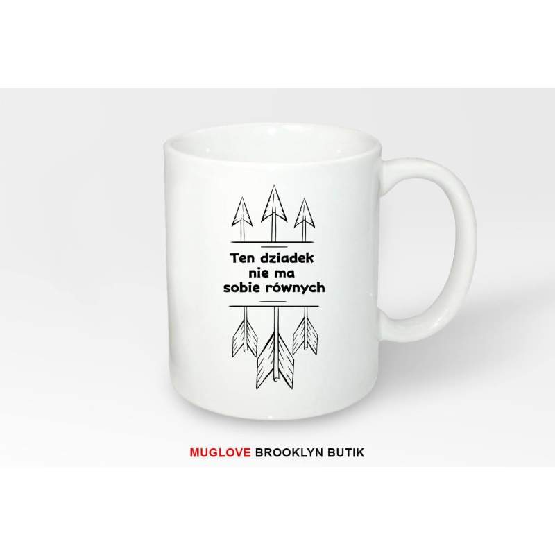 Kubek z nadrukiem Ten dziadek nie ma sobie równych