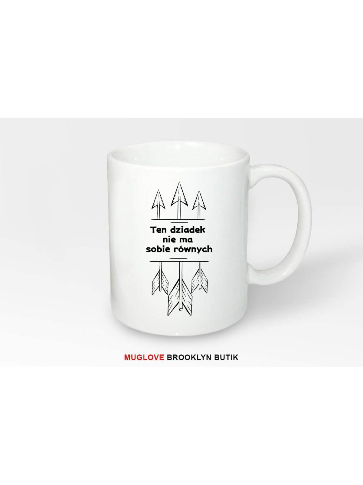 Kubek z nadrukiem Ten dziadek nie ma sobie równych