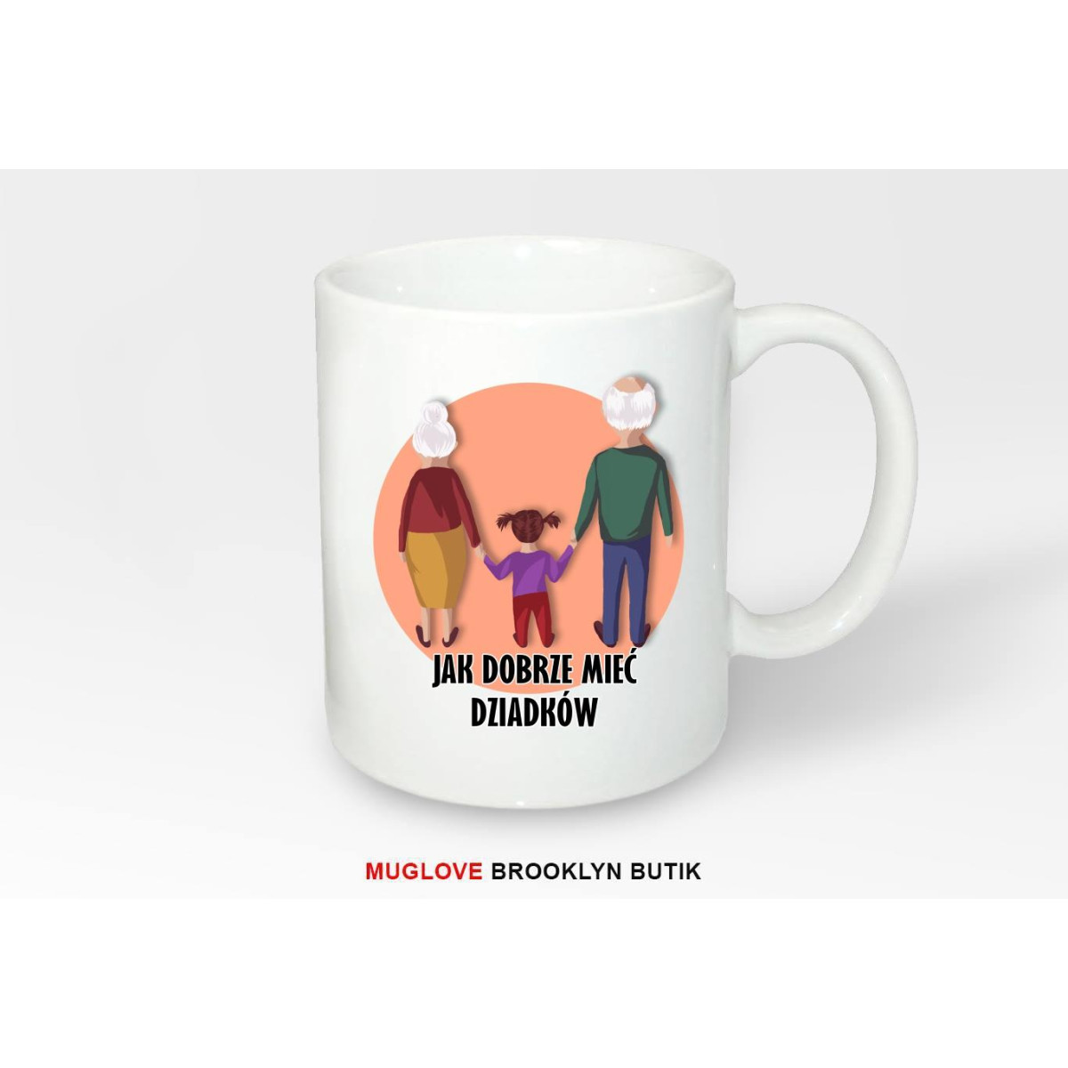 Kubek z nadrukiem Jak dobrze miec dziadków