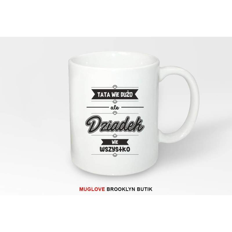 Kubek z nadrukiem NAJLEPSZY DZIADEK NA ŚWIECIE