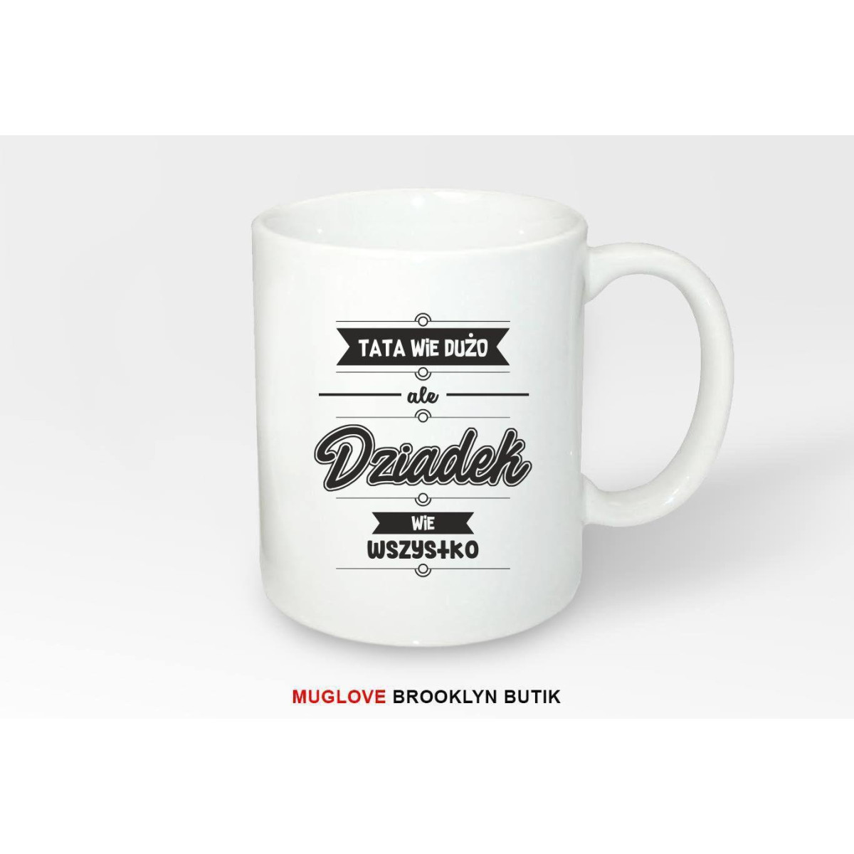 Kubek z nadrukiem NAJLEPSZY DZIADEK NA ŚWIECIE