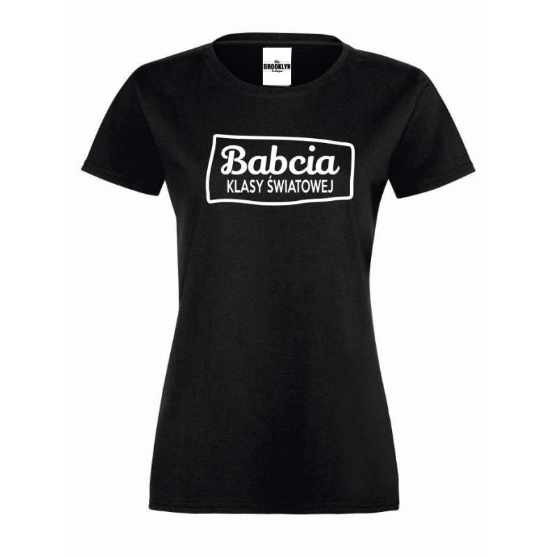 T-shirt lady/oversize babcia klasy światowej