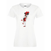 T-shirt lady slim DTG COUPLE