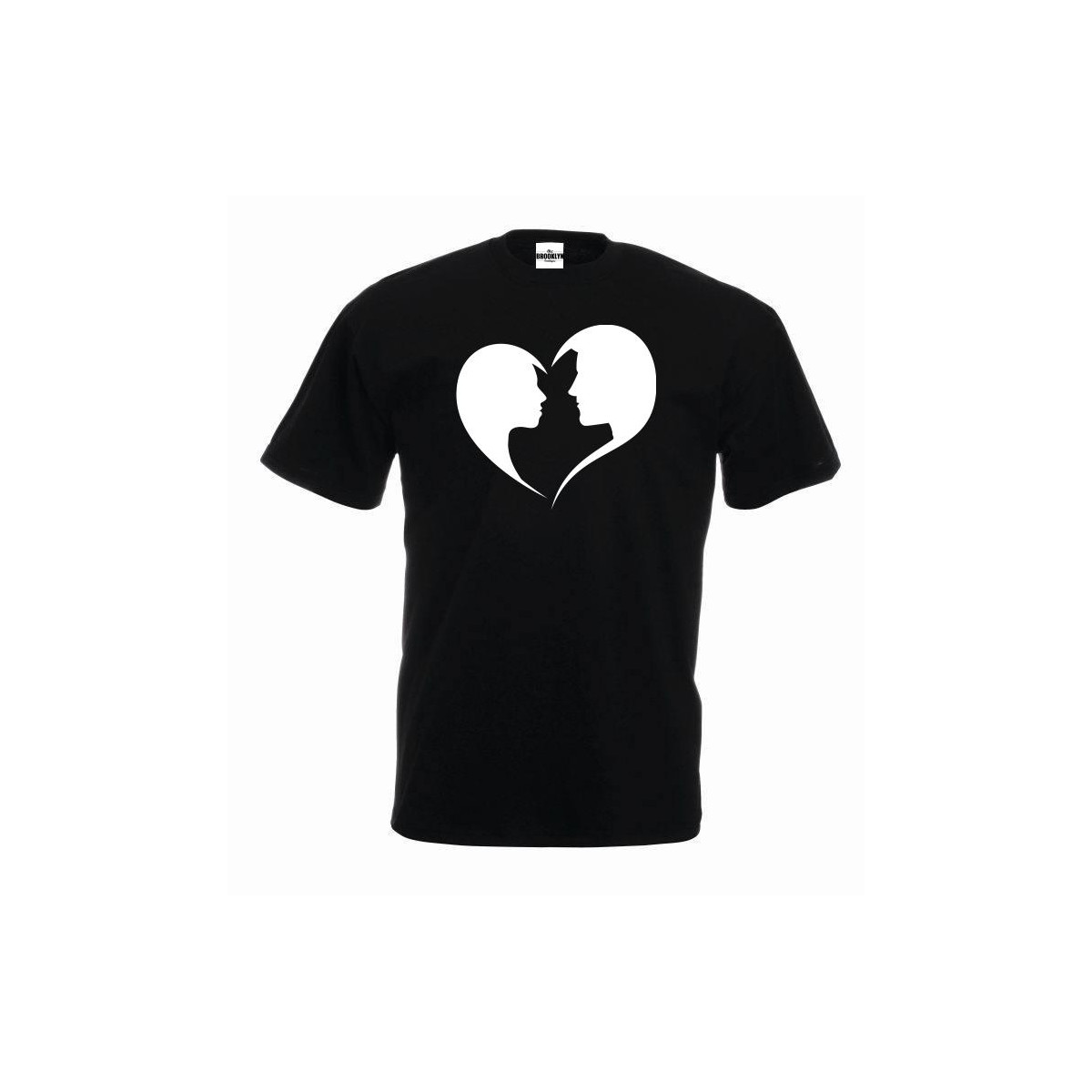 T-shirt oversize Faces is heart