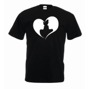 T-shirt oversize Faces is heart