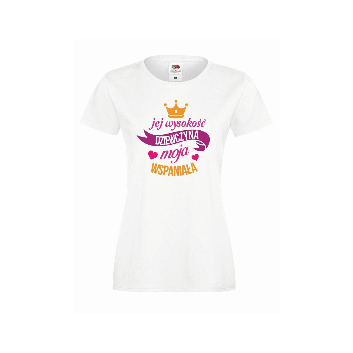 T-shirt lady DTG JEJ WYSOKOŚĆ DZIEWCZYNA