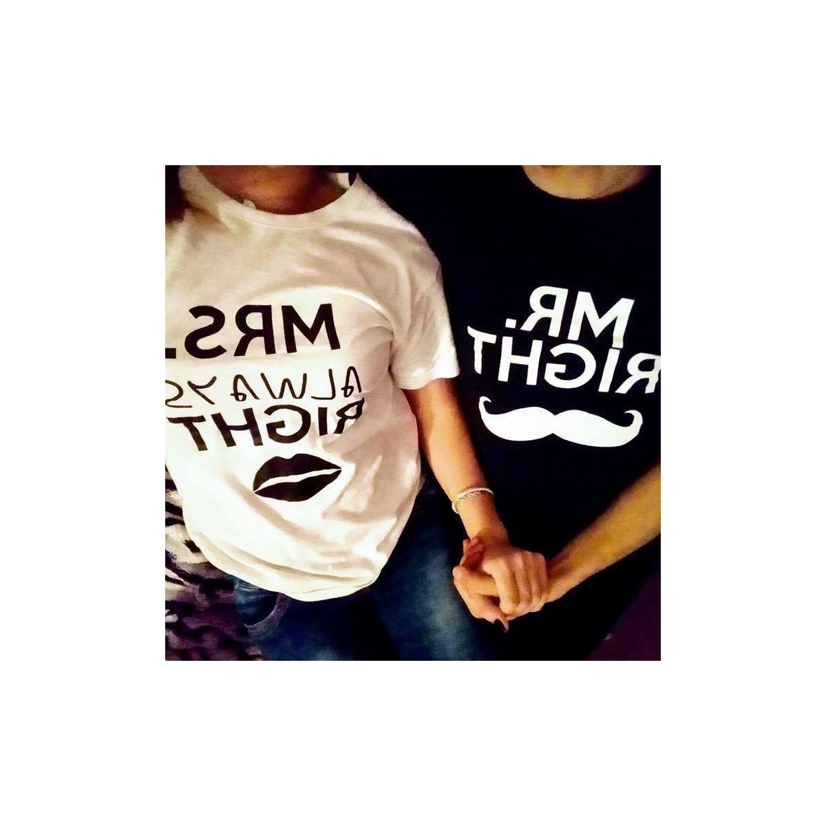 T-shirt DLA PAR 2 SZT MRS & MR