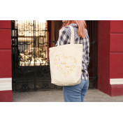 Torba bawełniana ecri I love you 3