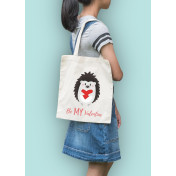 Torba bawełniana Be my VALENTINE