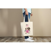 Torba bawełniana ecri Love is sweet