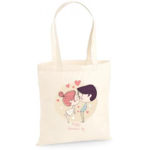 Torba bawełniana Happy VALENTINE'S DAY