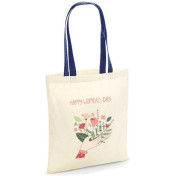 Torba bawełniana  happy women's day hand kolorowe