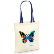 Torba bawełniana butterfly kolorowe