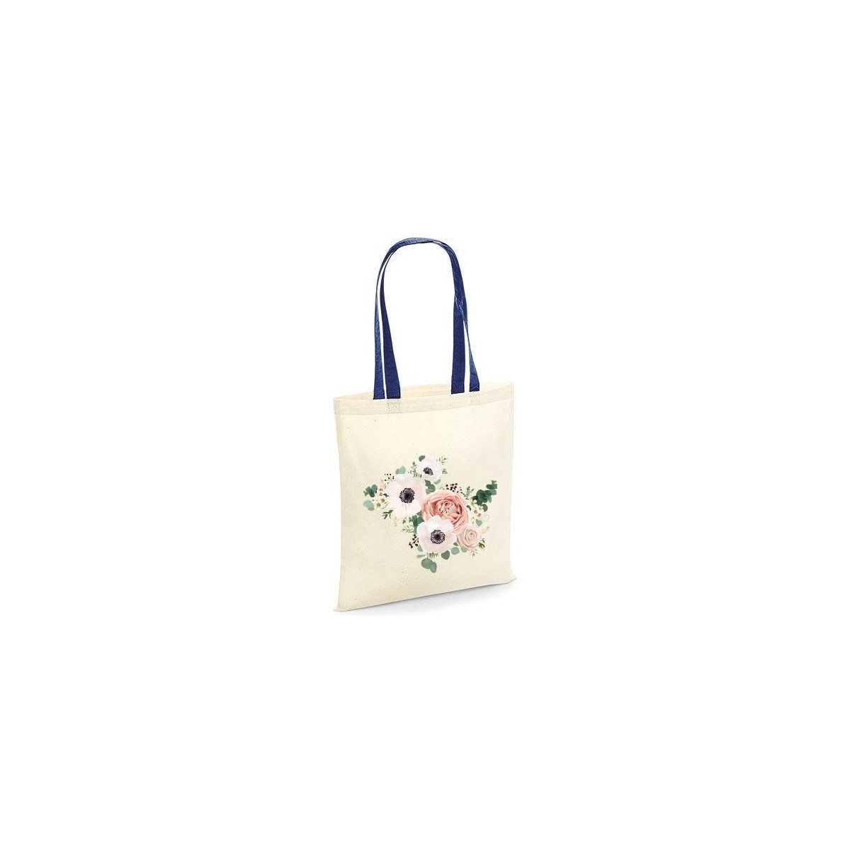 Torba bawełniana flowers kolorowe