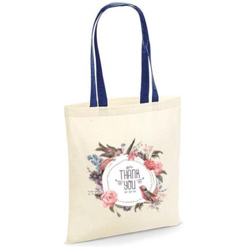 Torba bawełniana thank you kolorowe