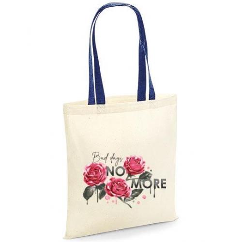 Torba bawełniana bad days no more kolorowe