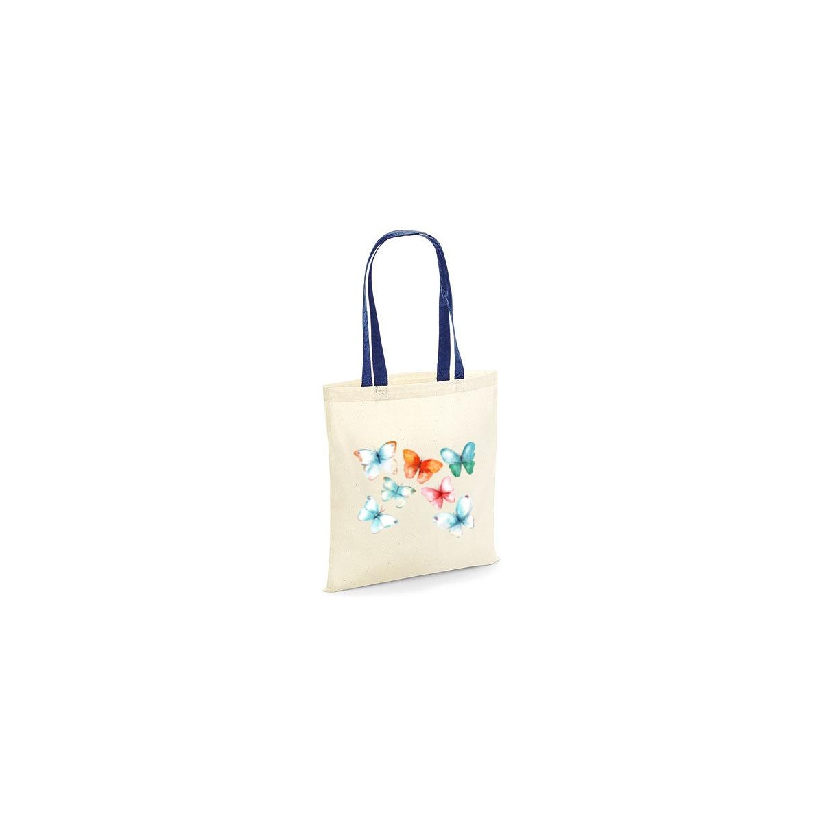 Torba bawełniana motylki kolorowe