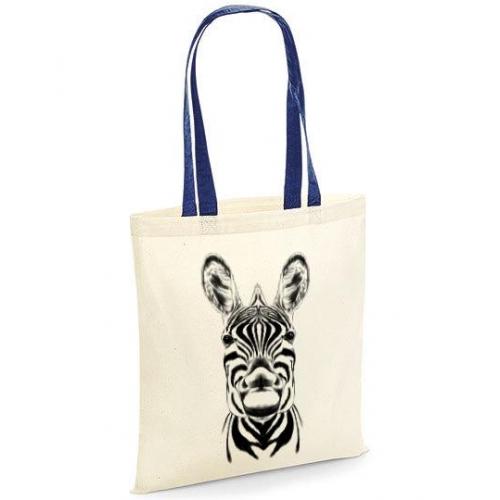 Torba bawełniana zebra kolor