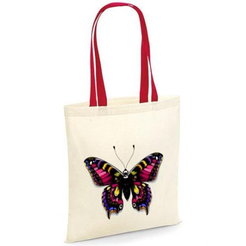 Torba bawełniana mysterious butterfly kolor