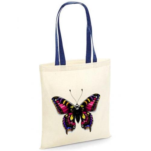 Torba bawełniana mysterious butterfly kolor