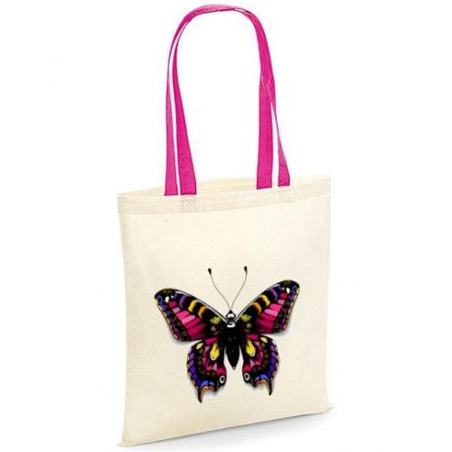 Torba bawełniana mysterious butterfly kolor