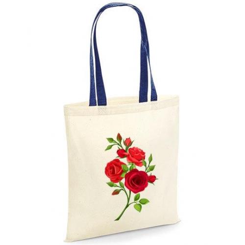 Torba bawełniana red roses kolor