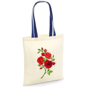 Torba bawełniana red roses kolor
