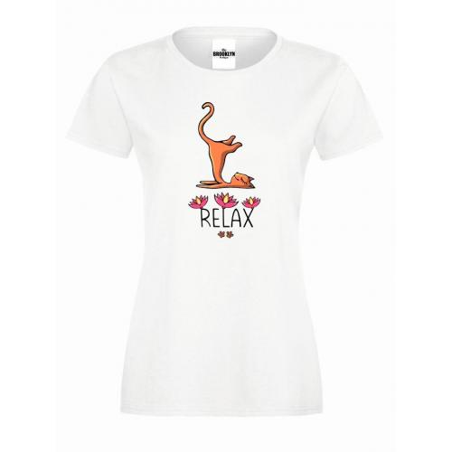 T-shirt lady slim DTG relax