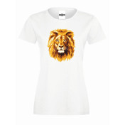 T-shirt lady slim DTG lion king