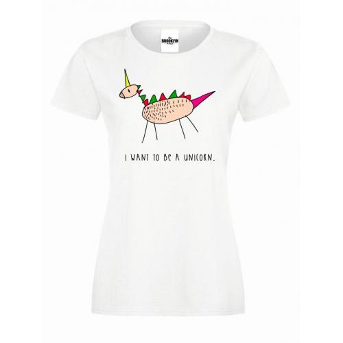 T-shirt lady slim DTG heart