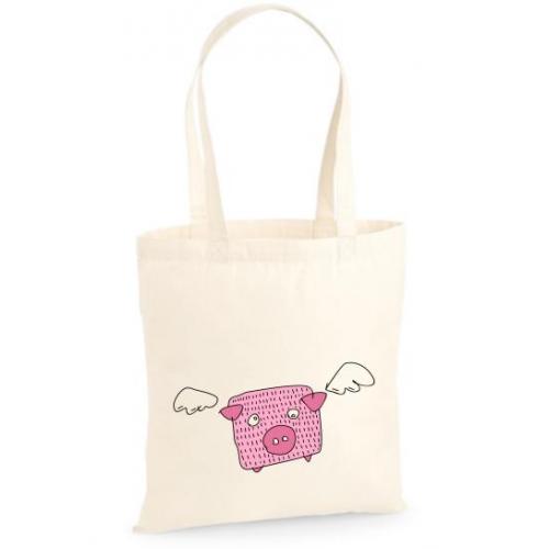 Torba bawełniana ecri kaktusy