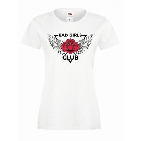 T-shirt lady slim DTG bad girls club hands