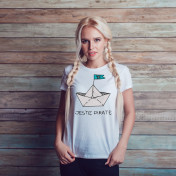 T-shirt lady slim DTG 2 kaktusy