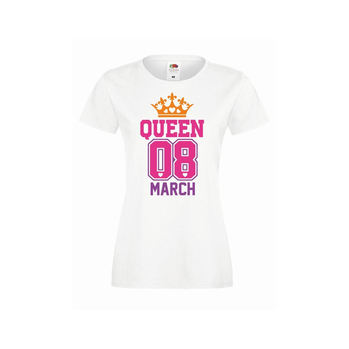 T-shirt lady DTG QUEEN 08