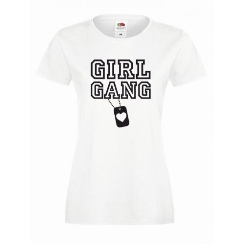 T-shirt lady GIRL GANG