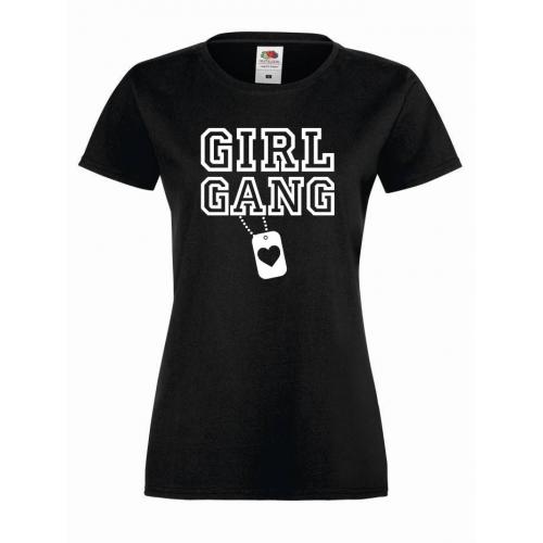 T-shirt lady GIRL GANG