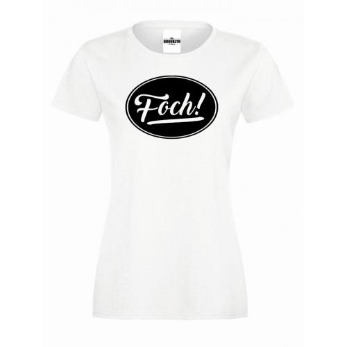 T-shirt Foch! biały