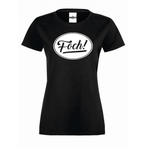T-shirt Foch! czarny