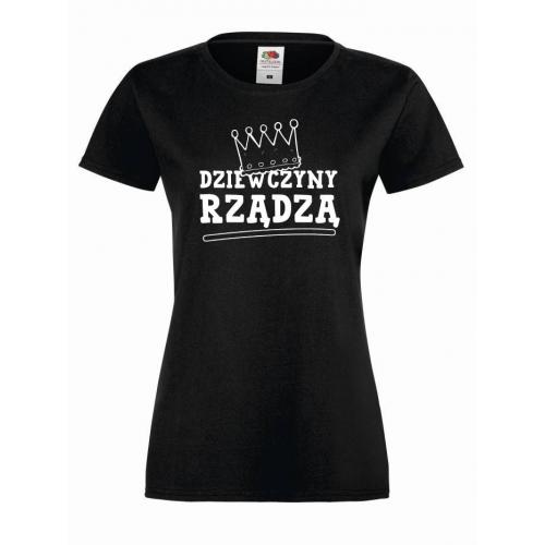T-shirt lady DZIEWCZYNY RZĄDZĄ