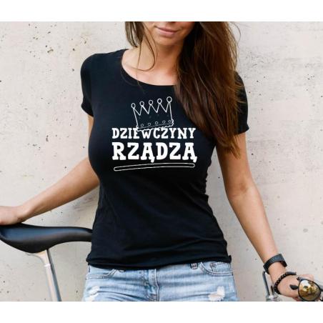 T-shirt lady DZIEWCZYNY RZĄDZĄ