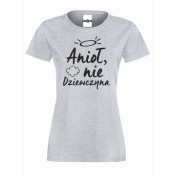 T-shirt lady ANIOŁ NIE DZIEWCZYNA