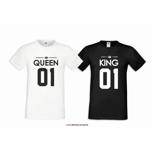 Koszulki dla par Queen & King