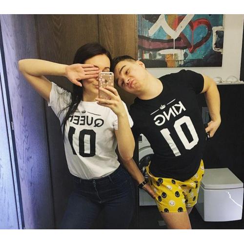 Koszulki dla par Queen & King