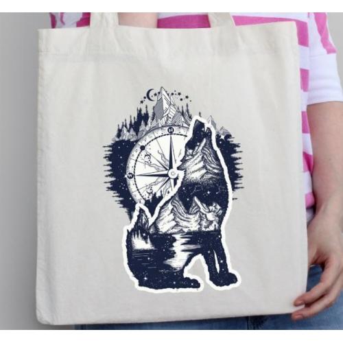 Torba bawełniana ecri CRAZY RATLEREK