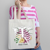 Torba bawełniana ecri nie mam w co sie ubrać