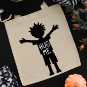 Torba bawełniana ecri cat black