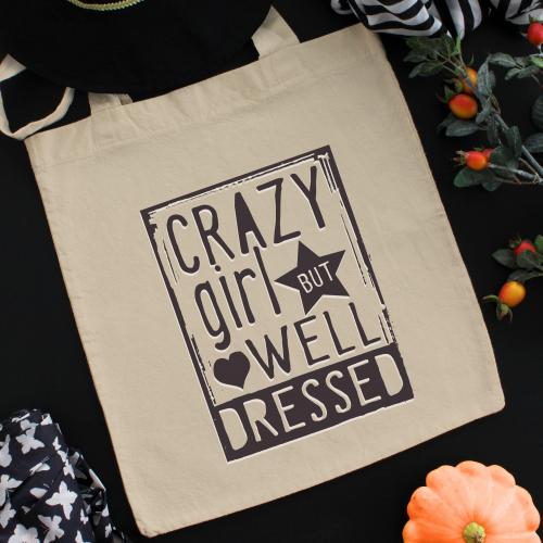 Torba bawełniana ecri rock star