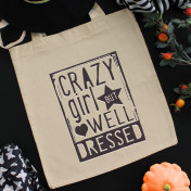 Torba bawełniana ecri rock star