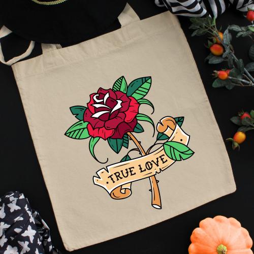 Torba bawełniana ecri cute but crazy