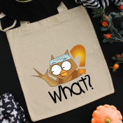 Torba bawełniana ecri cute but crazy